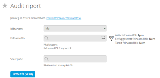 Click here to open the Audit Report page Click here to open the Audit Report page